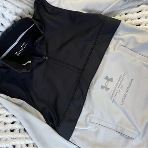 Under Armour Black and Gray Pullover